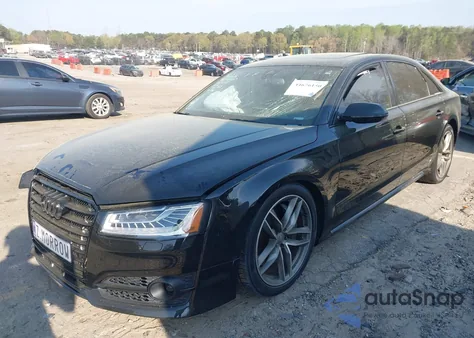 2017 Audi A8 L 3.0T z USA, uszkodzony, nr VIN WAU44AFD6HN010372
